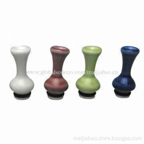Colorful Ceramic Drip Tips Manufacturer, Used for 510 or eGo E-cigarettes